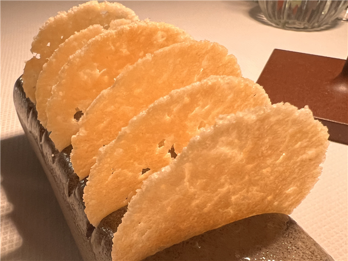 Parmesan crisps